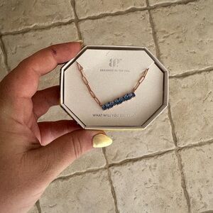 Rose Gold September 2023 Bomb Party Necklace